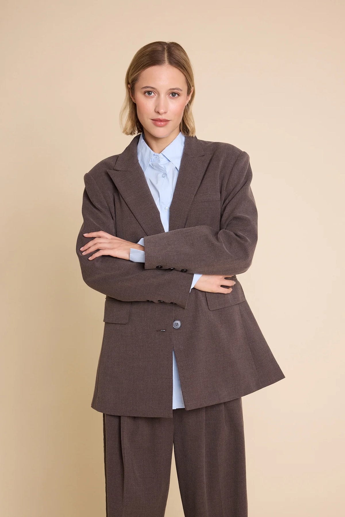 The Kid Wool Blazer - Brun