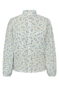Tiffany Skjorta - White/Blue