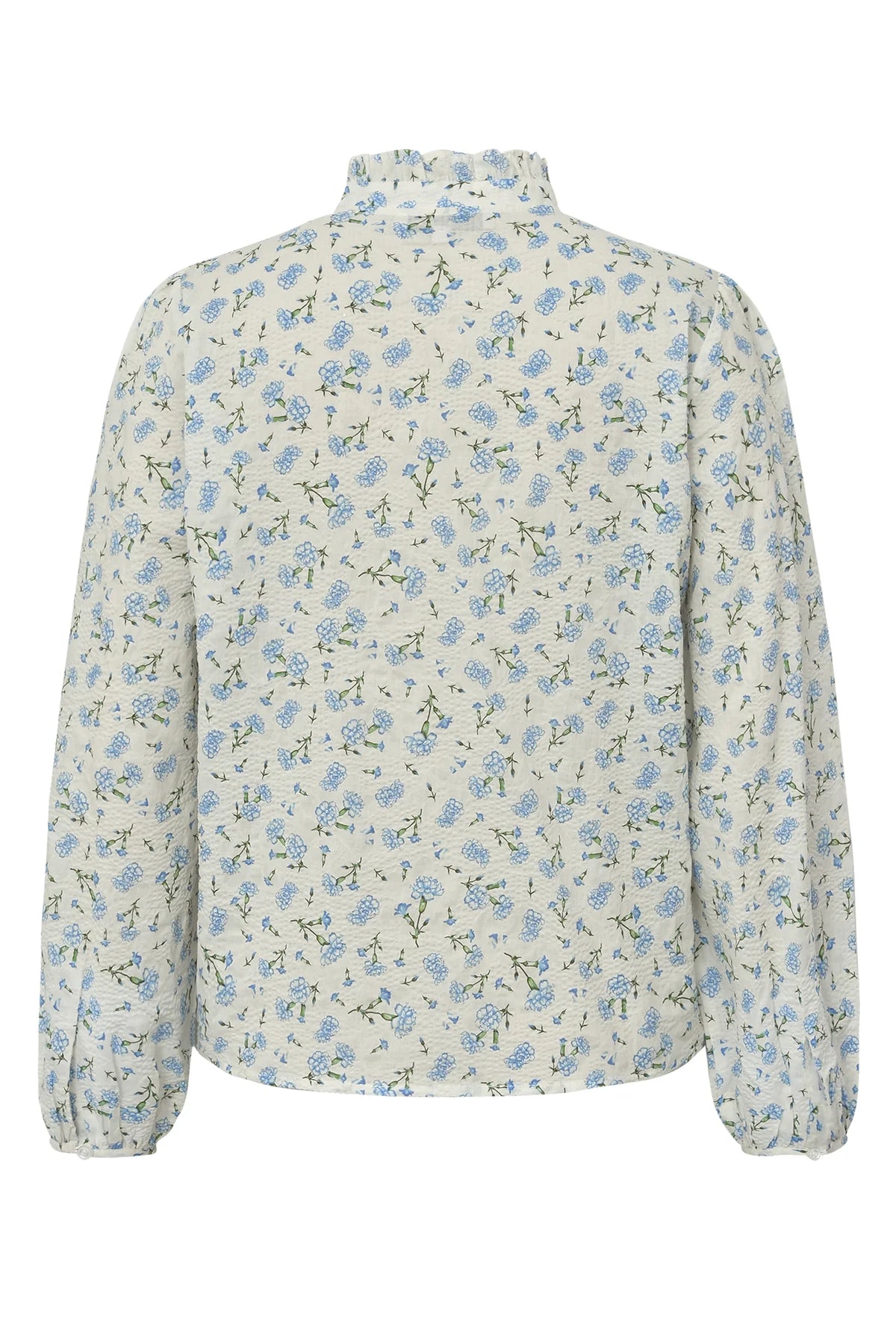 Tiffany Skjorta - White/Blue