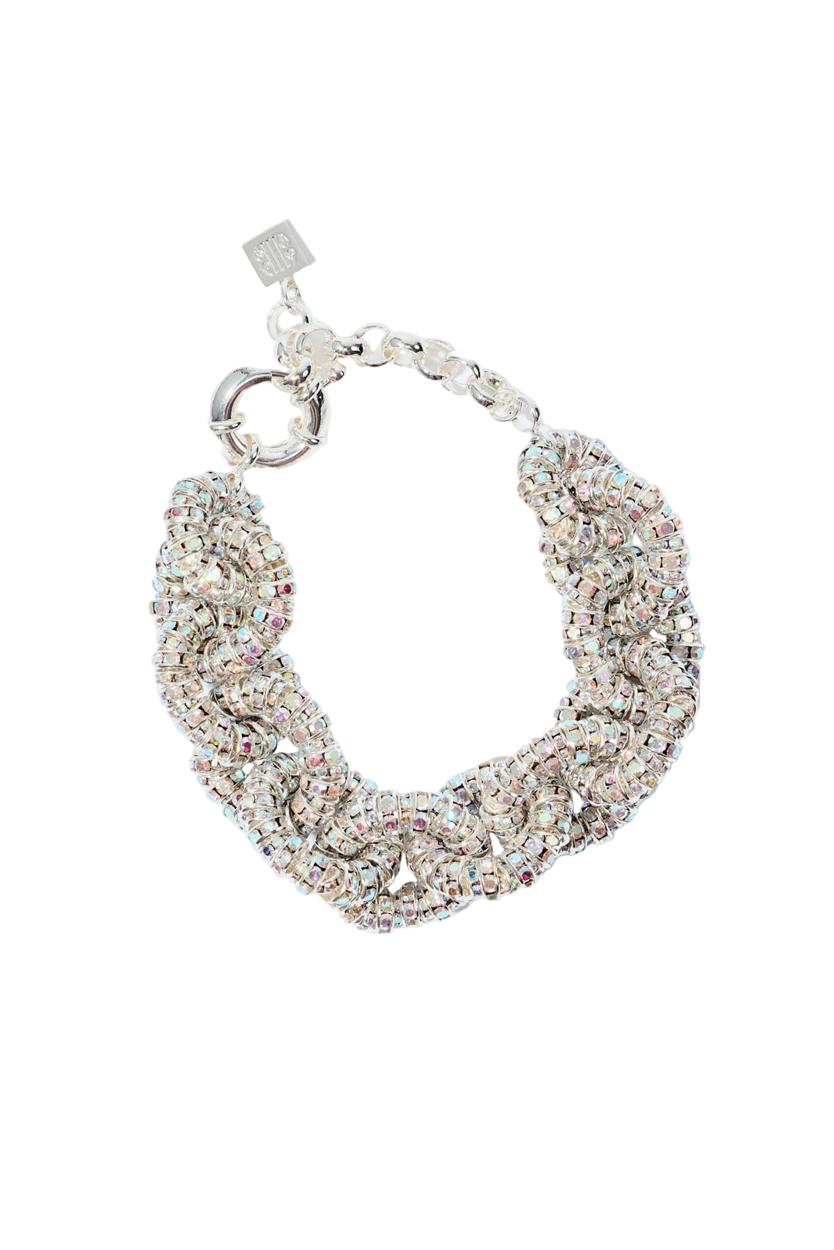 Tiny Tire Bracelet - Silver