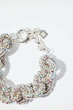 Tiny Tire Bracelet - Silver