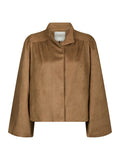 Tirsa Faux Suede Jacka - Cognac