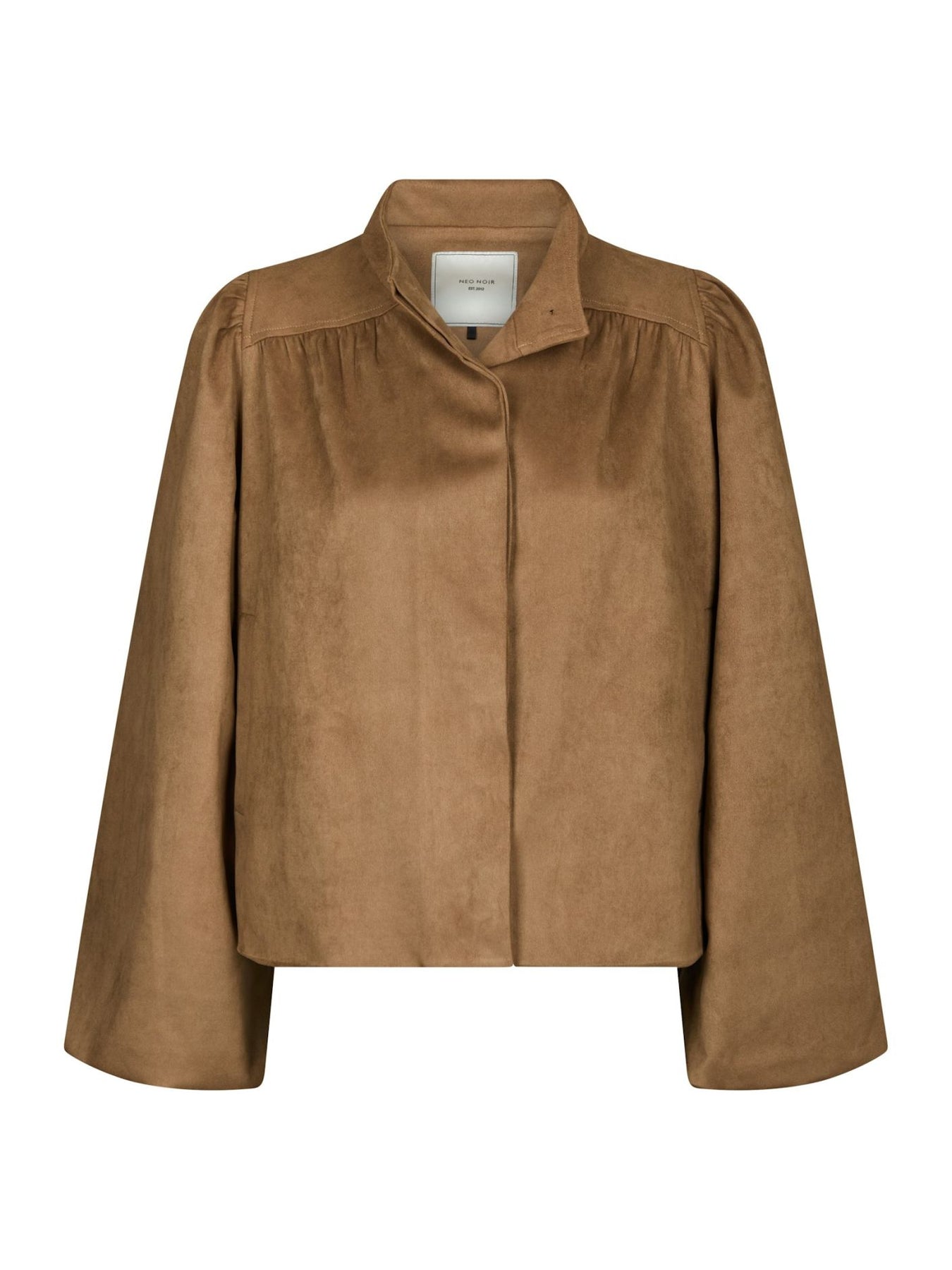 Tirsa Faux Suede Jacka - Cognac