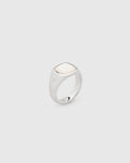 Kay Ring White Mother Of Pearl - Silver