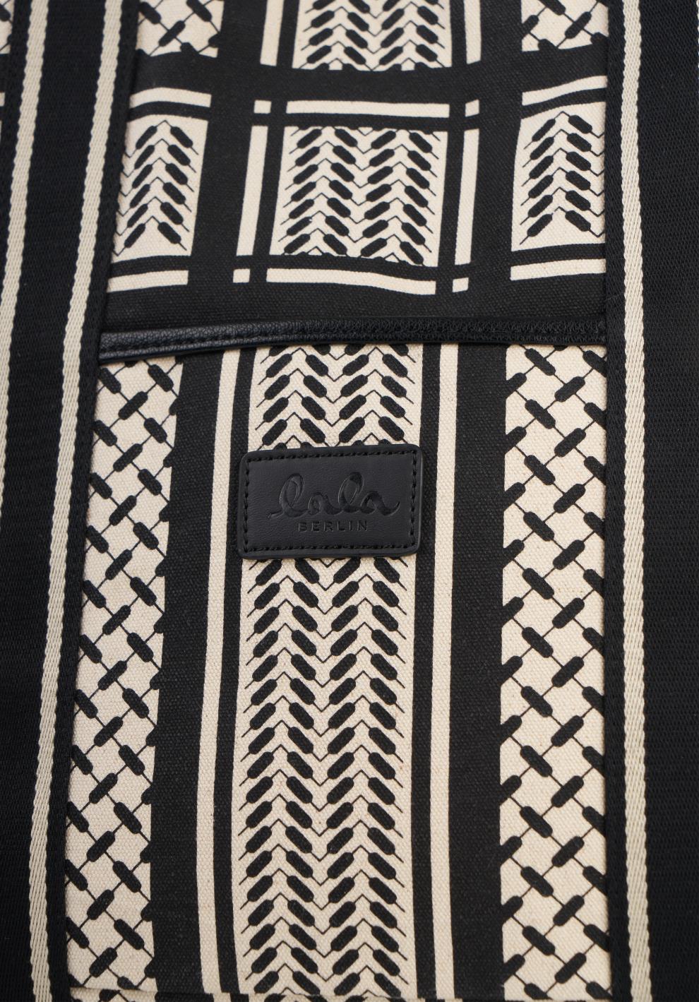 Tote Carmela 2.0 - Heritage Stripe Black