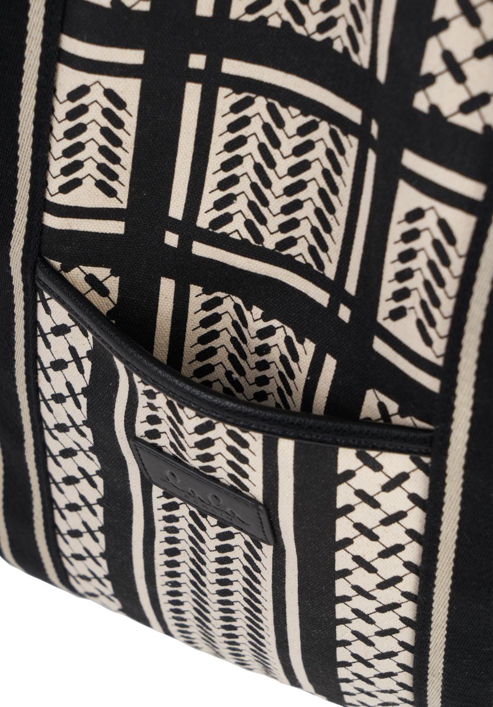 Tote Carmela 2.0 - Heritage Stripe Black