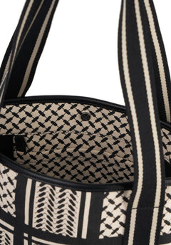Tote Carmela 2.0 - Heritage Stripe Black