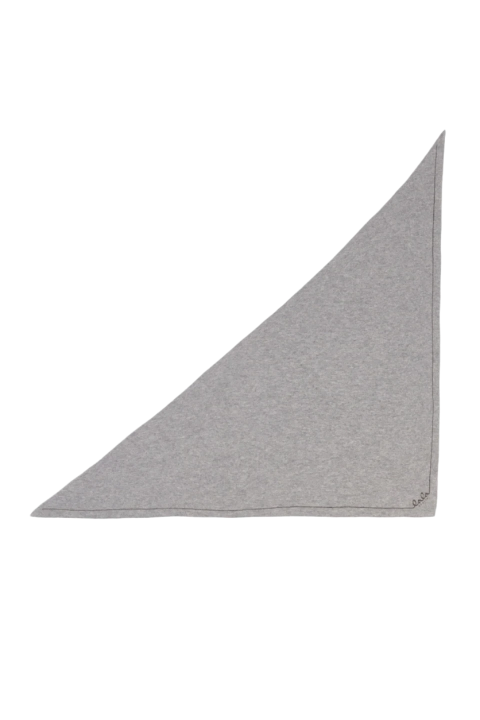 Triangle Solid Logo M Cashmere - City Middlegrey Melange