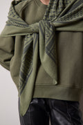 Triangle Trinity Cashmere - Moss/Asphalt