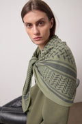 Triangle Trinity Cashmere - Moss/Asphalt