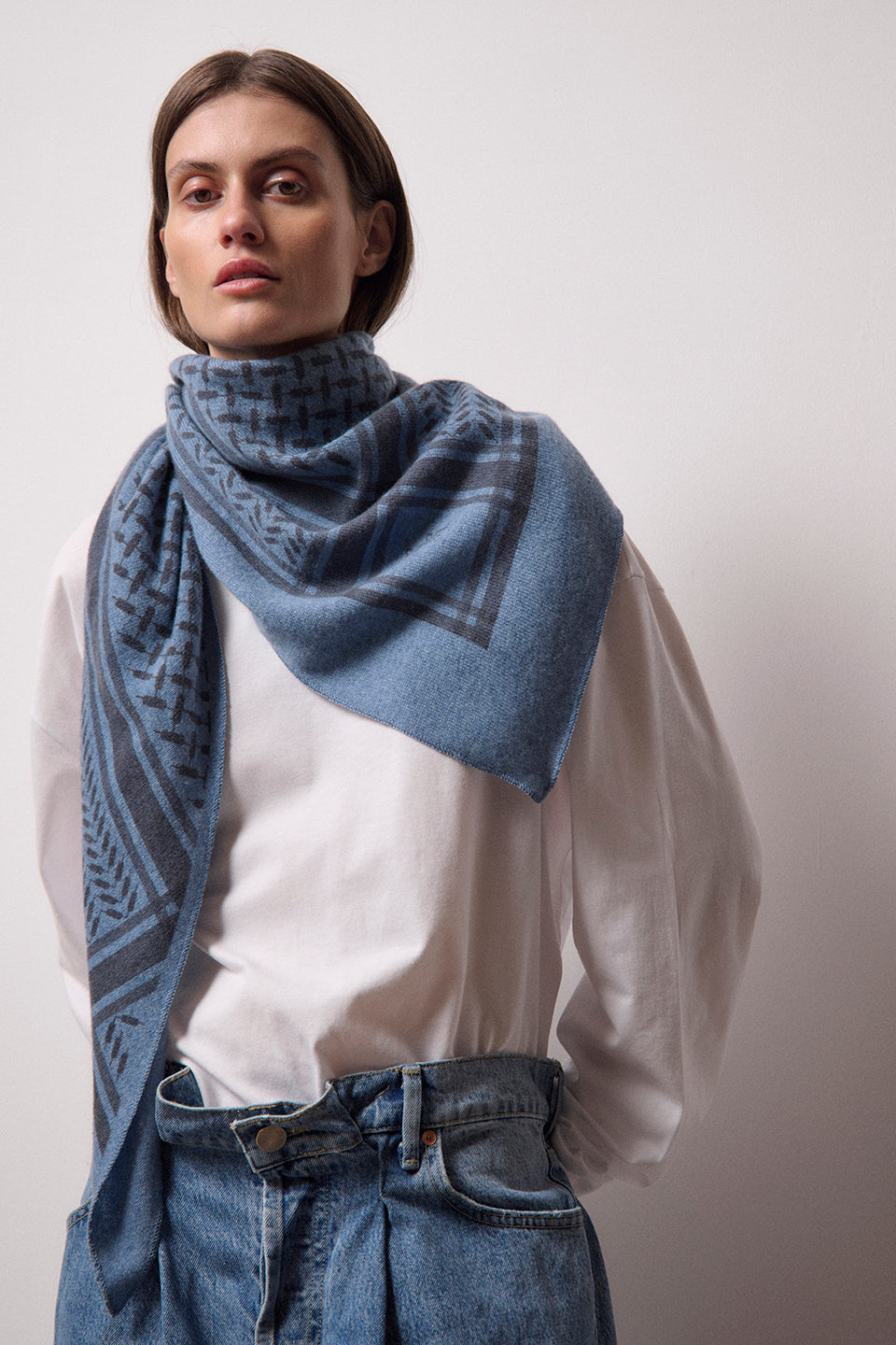 Triangle Trinity Cashmere - Vela/Antracite