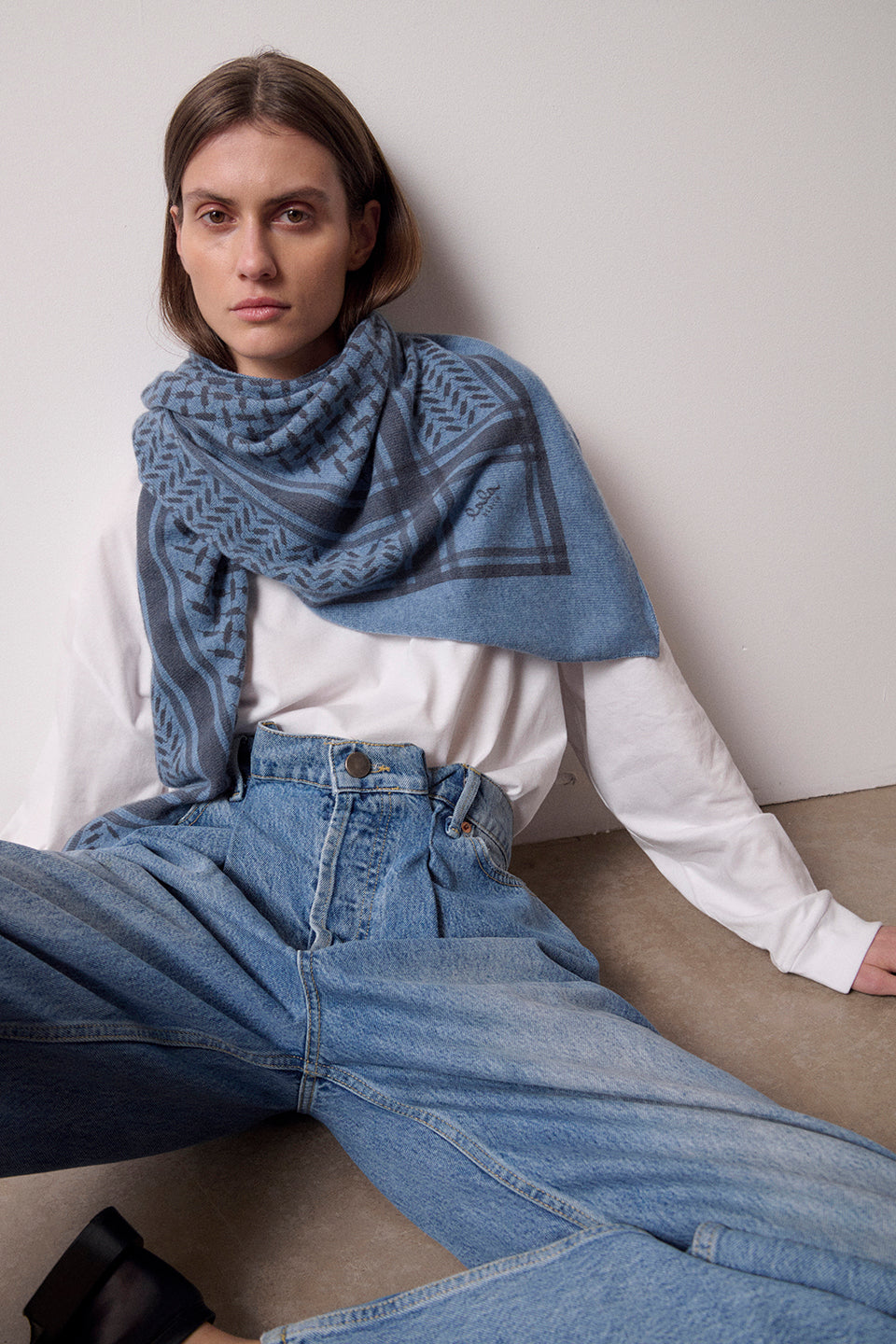 Triangle Trinity Cashmere - Vela/Antracite