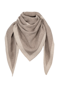Triangle Scarf - Beige / Brown