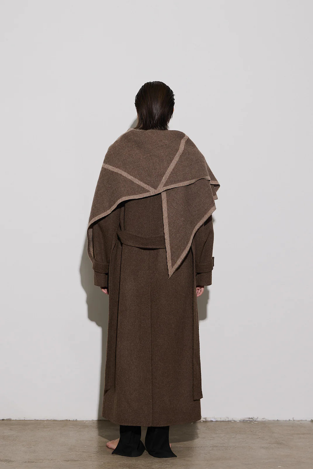 Triangle Scarf - Tobacco / Cacao