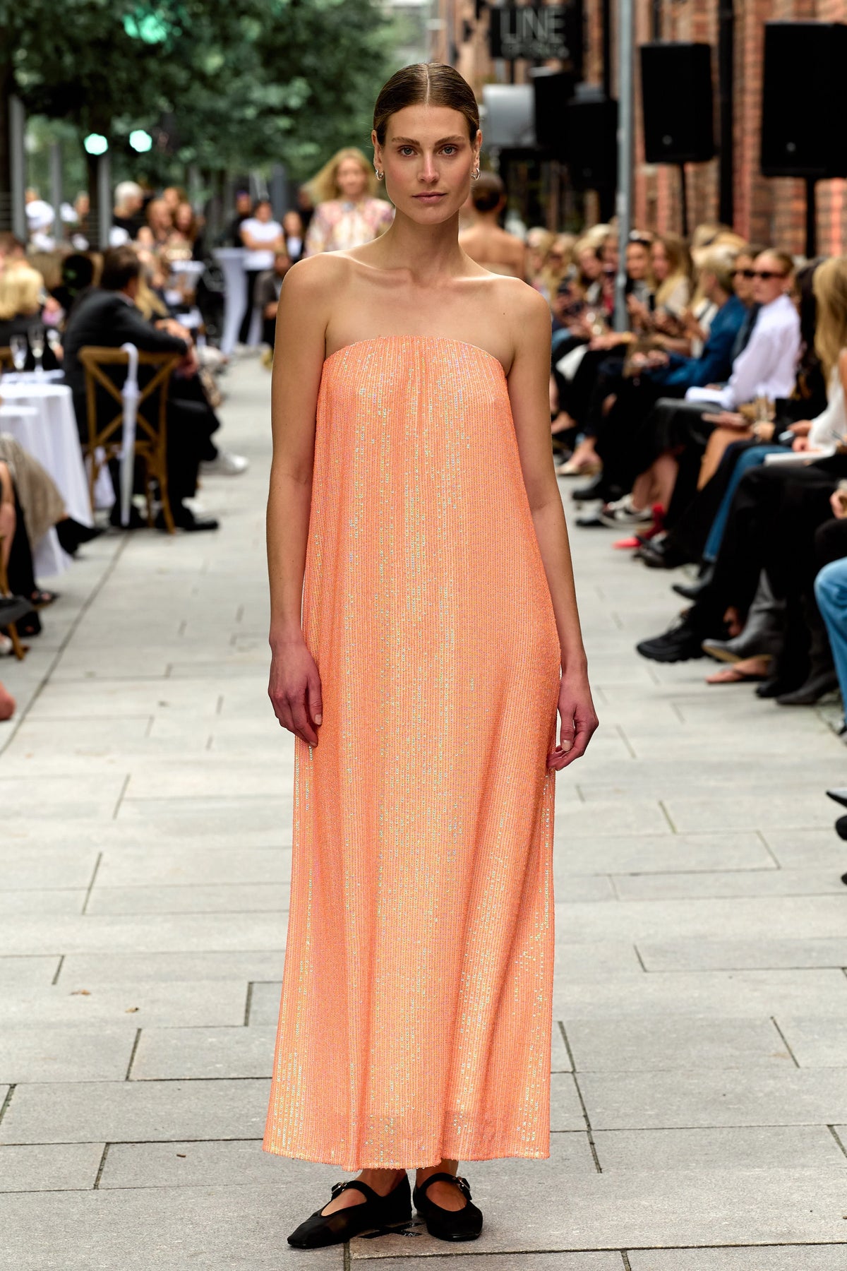 Tube Sequins - Orange