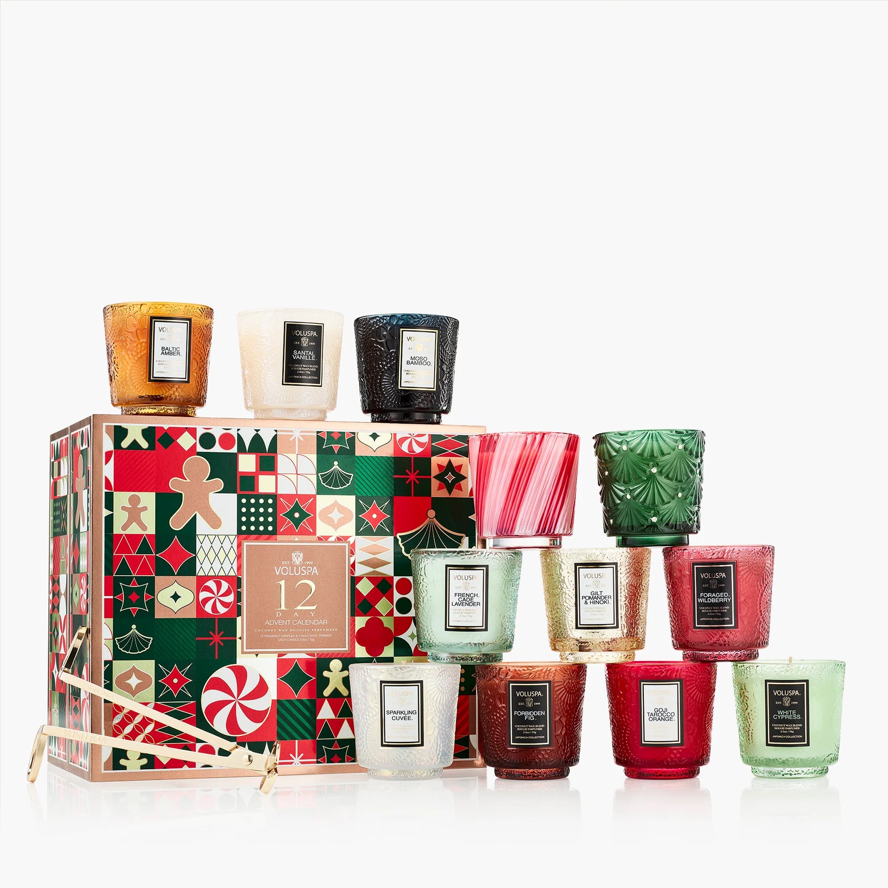 Voluspa Japonica Holiday Advent Calendar 2025 - 12 st