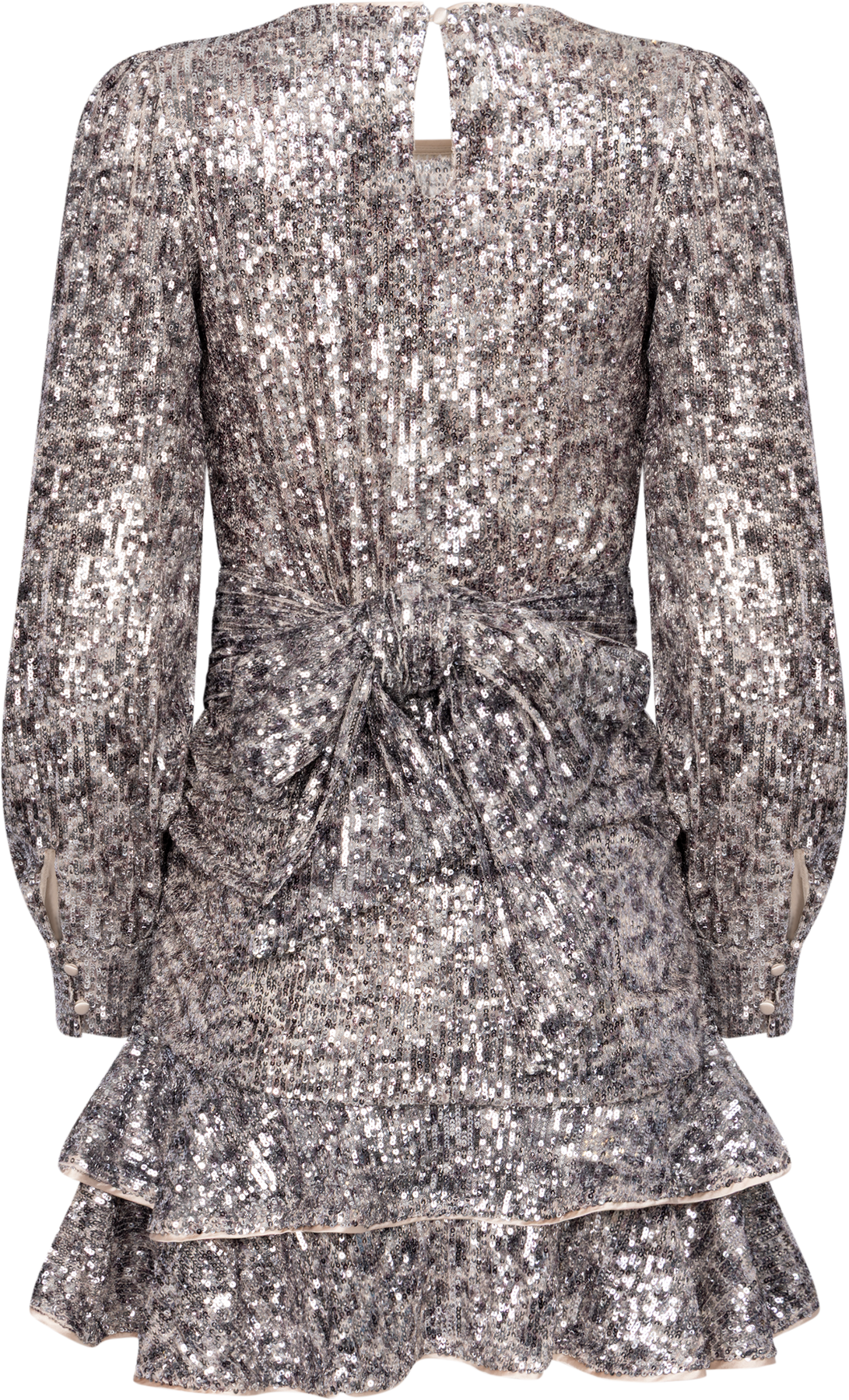Alba Seq Dress - Vintage Grey