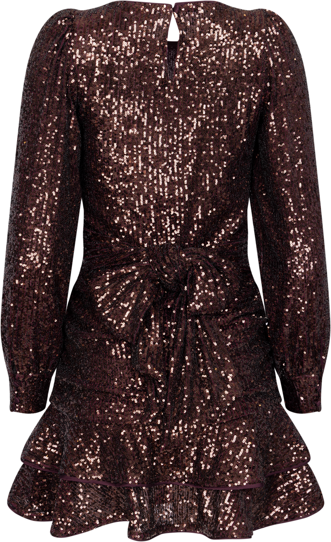 Alba Seq Dress - Fudge