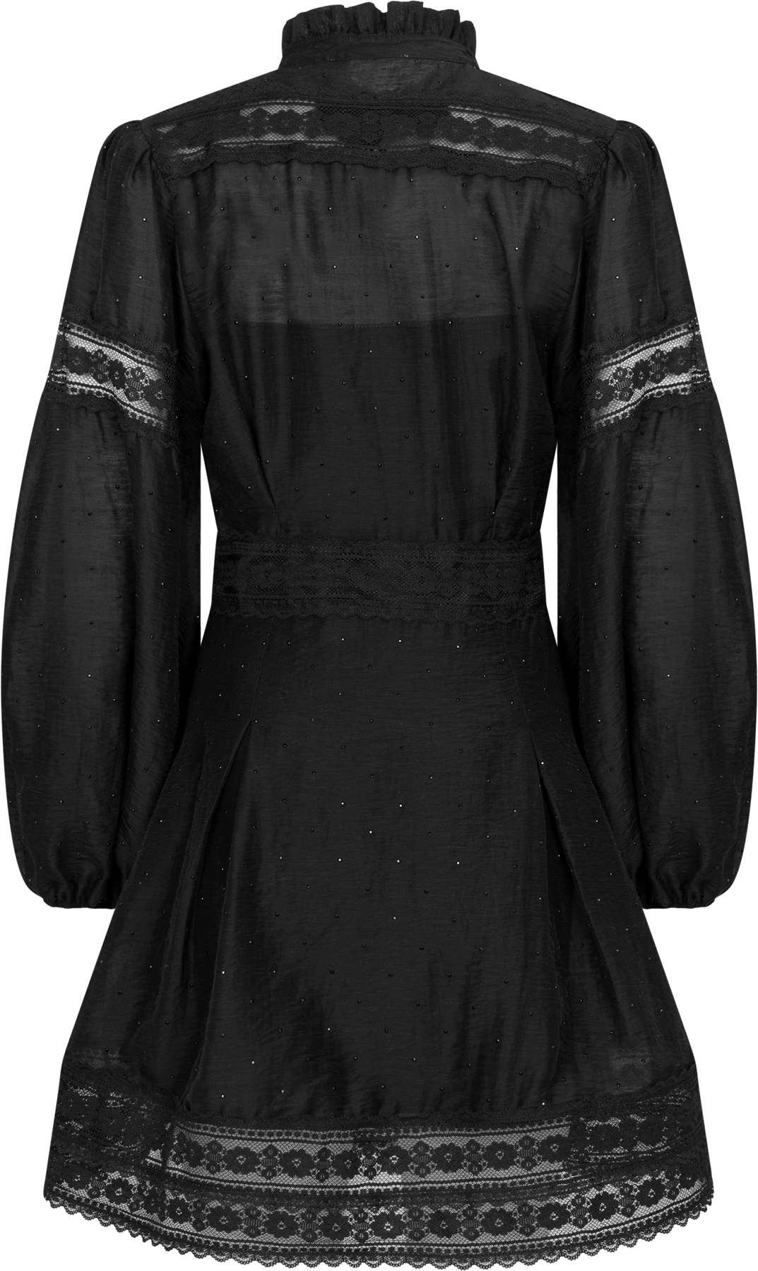 Aliah Stone Dress - Black