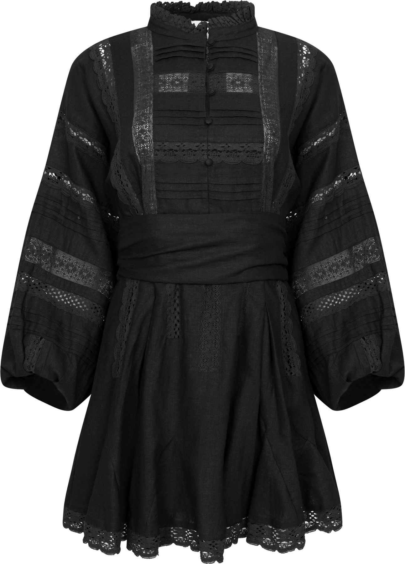 Lita Autumn Dress - Svart