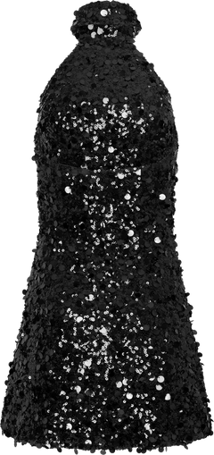 Emilyic Mini Dress - Black Sequin