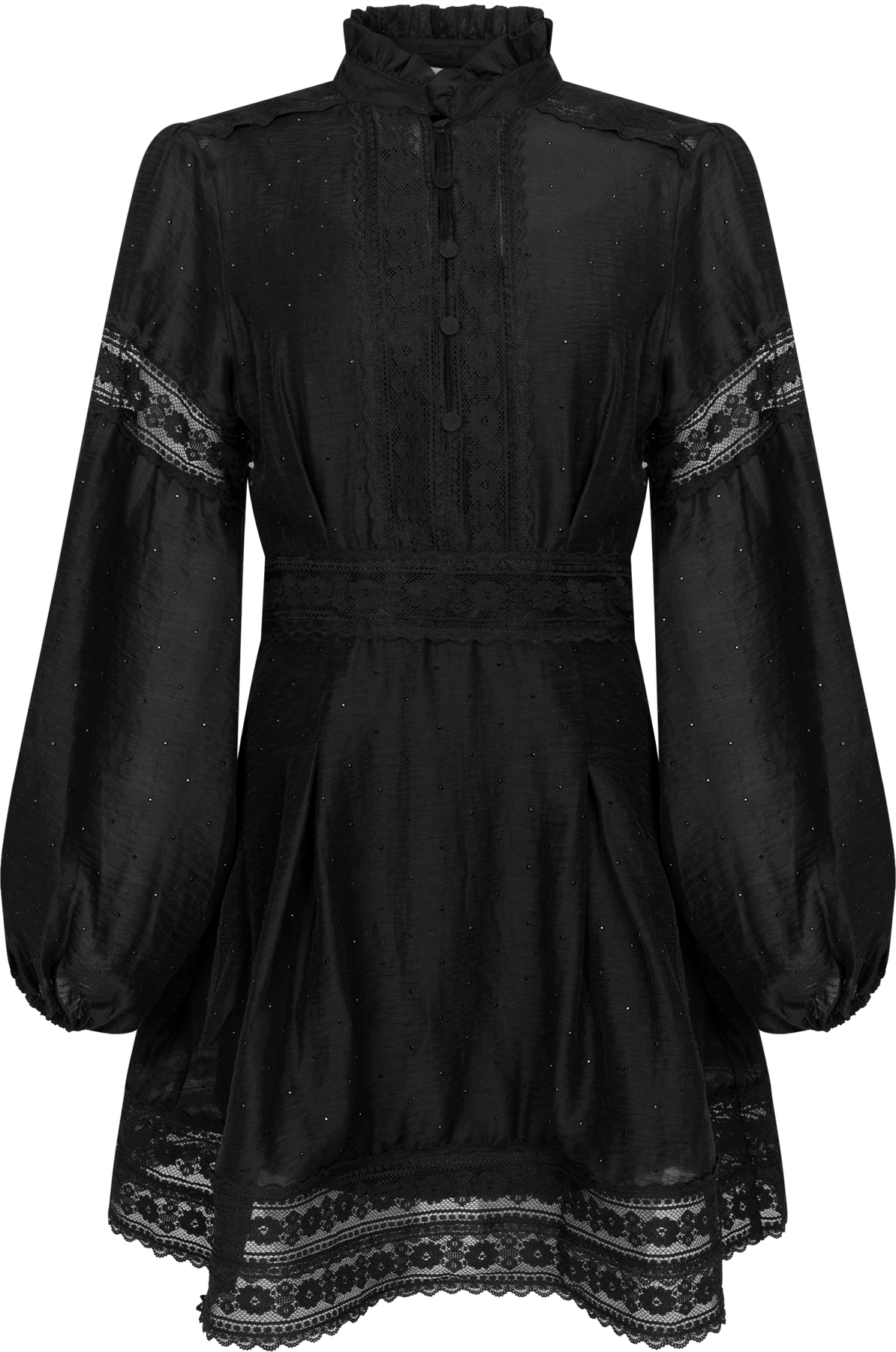 Aliah Stone Dress - Black