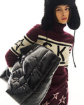 Faux Fur Trapper Hat - Svart