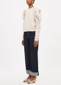 Drew Pullover - Oatmeal Melange