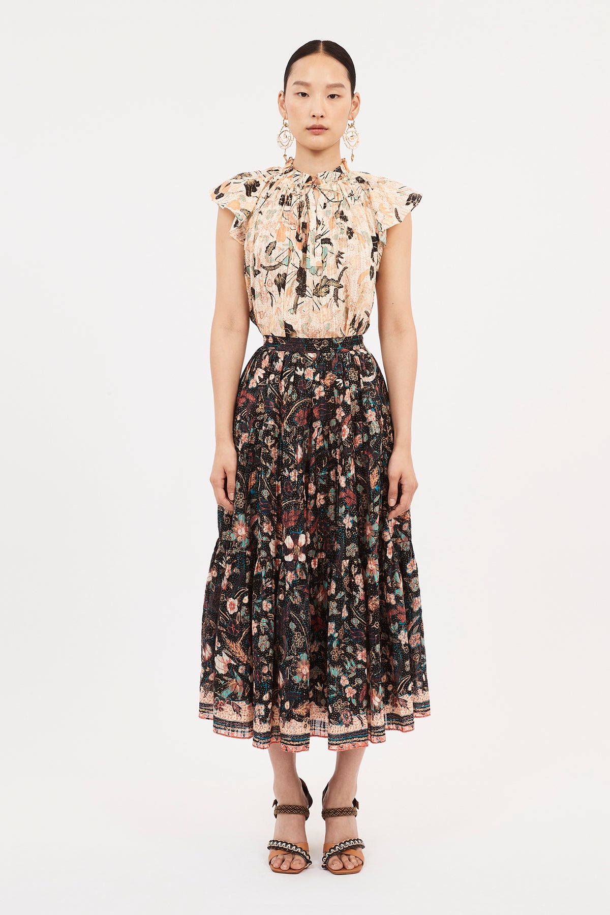 Cambrie Skirt - Obsidian Botanica