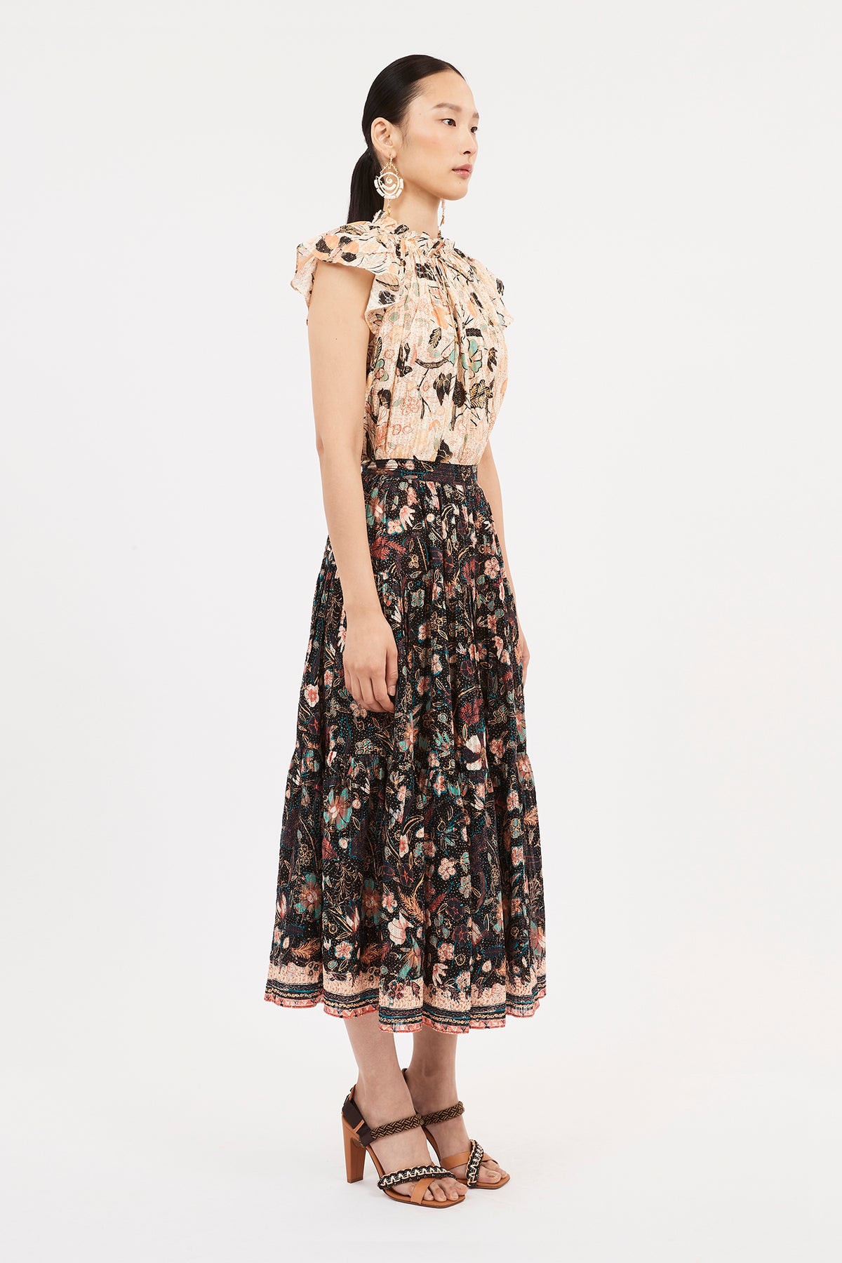 Cambrie Skirt - Obsidian Botanica