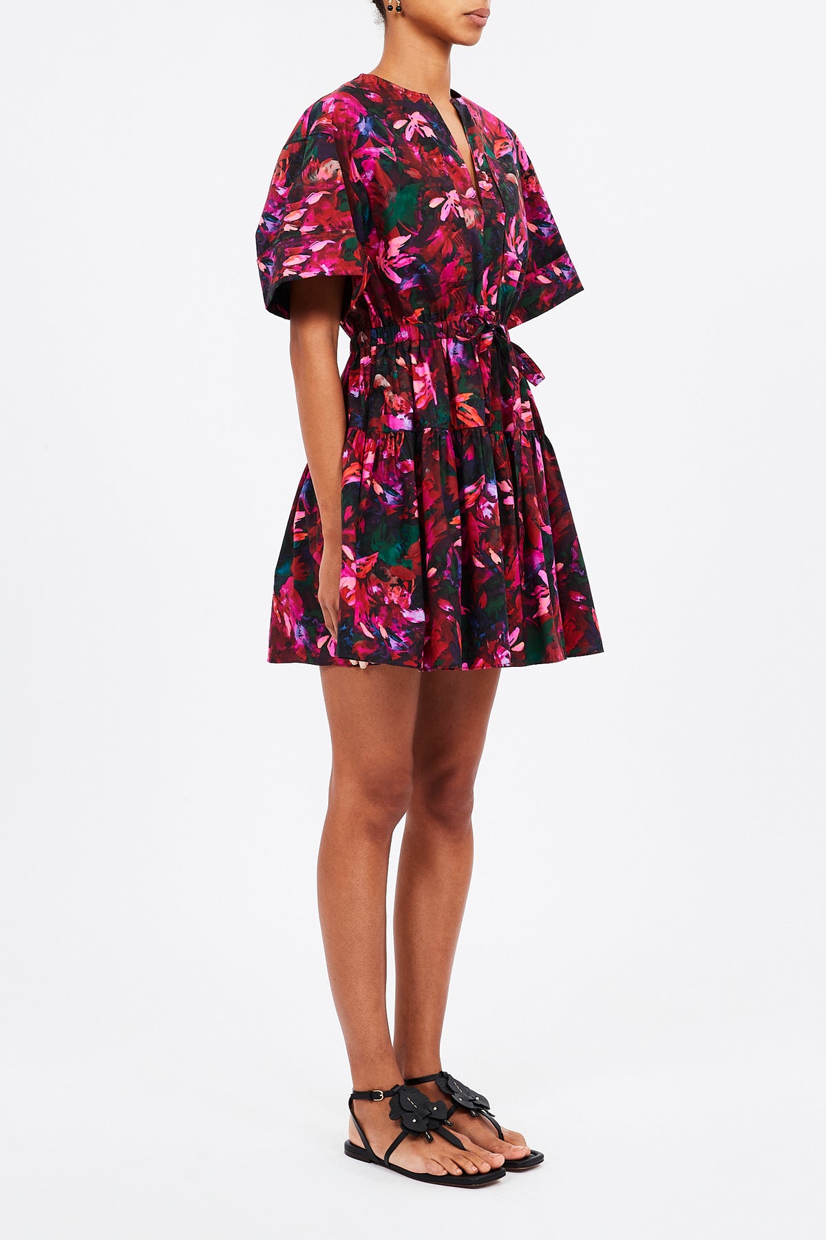Nadira Dress - Hibiscus
