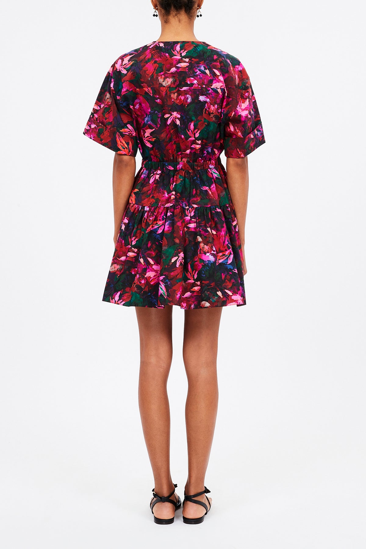 Nadira Dress - Hibiscus