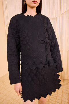 Zofia Quilted Jacket - Noir