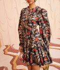 Karina Dress - Anthurium