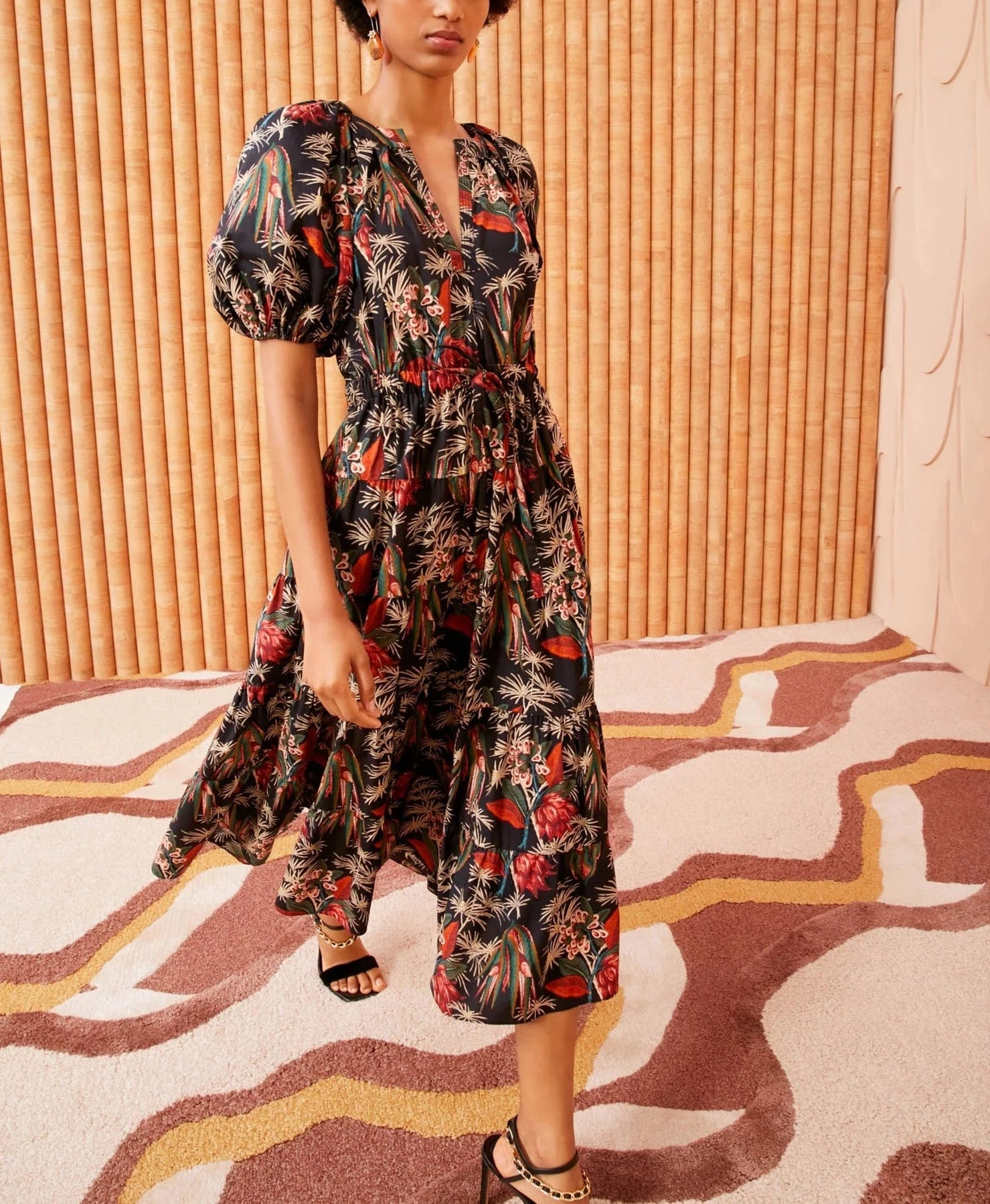 Olina Dress - Anthurium