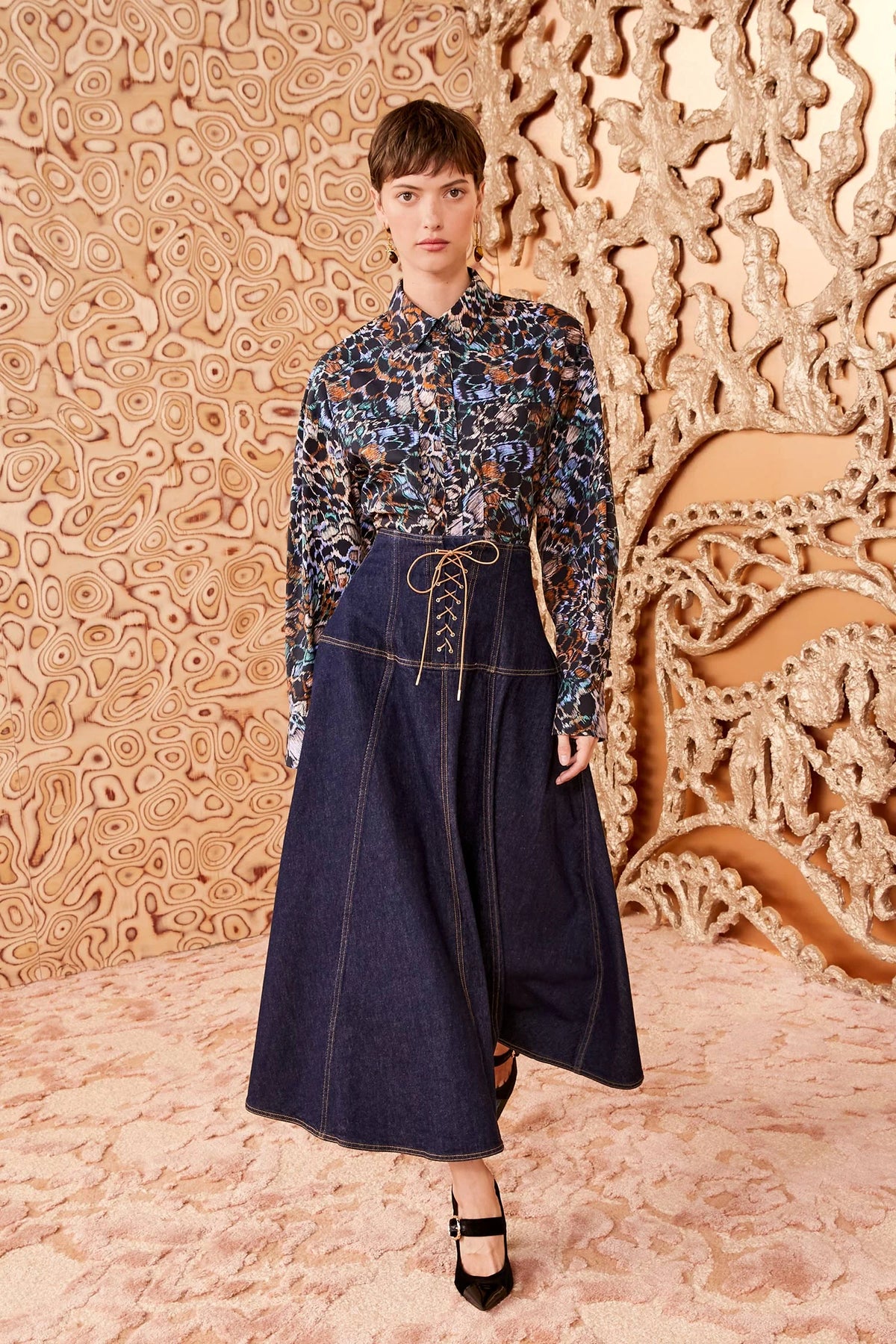 The Estelle Skirt - Tigris