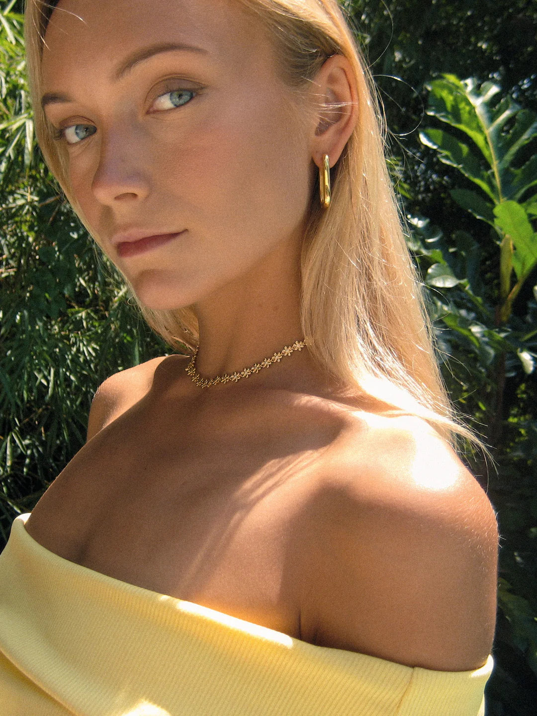 Edge Hoops - Guld