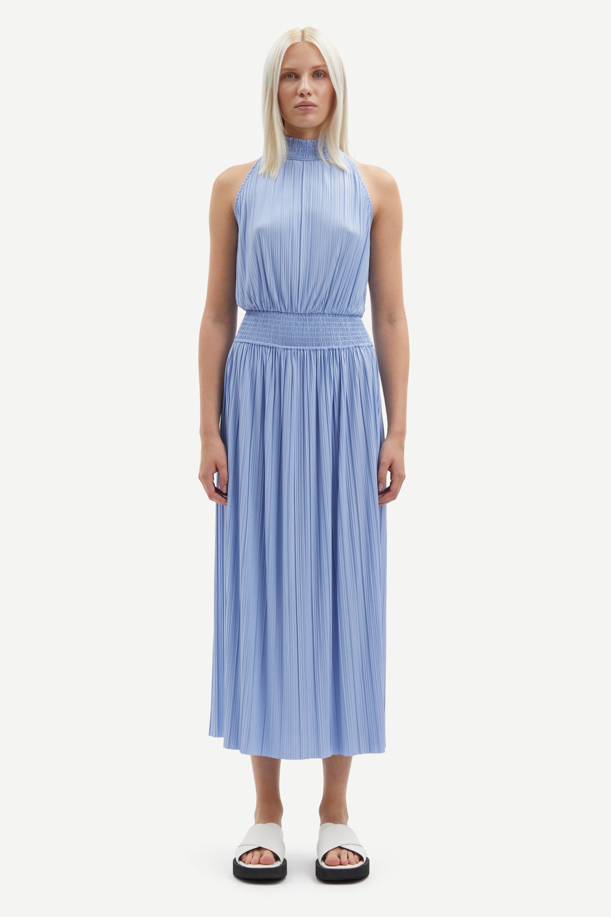 Uma Dress - Blue Heron