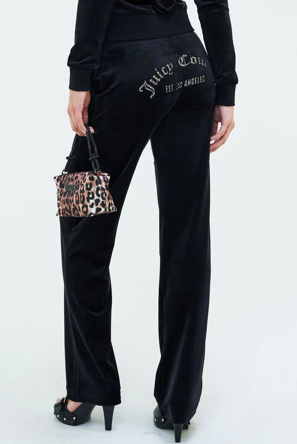 Arched Diamante Del Ray Pant - Black