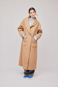 Amber Long Coat - Light Brown