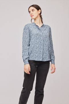 Elisa Shirt - Midnight Petite Flower
