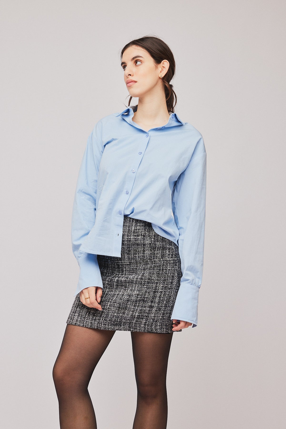 Wolseley Skirt - Salt & Pepper