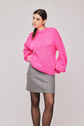 Florie RN Sweater - Bright Pink