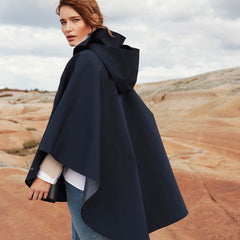 Libra Rain Poncho - Navy