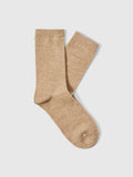 Chloe Wool Blend Sock - Beige
