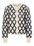 Yaszigly Ls Knit Kofta - Birch Navy Blazer