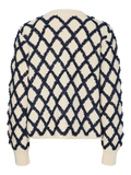 Yaszigly Ls Knit Kofta - Birch Navy Blazer