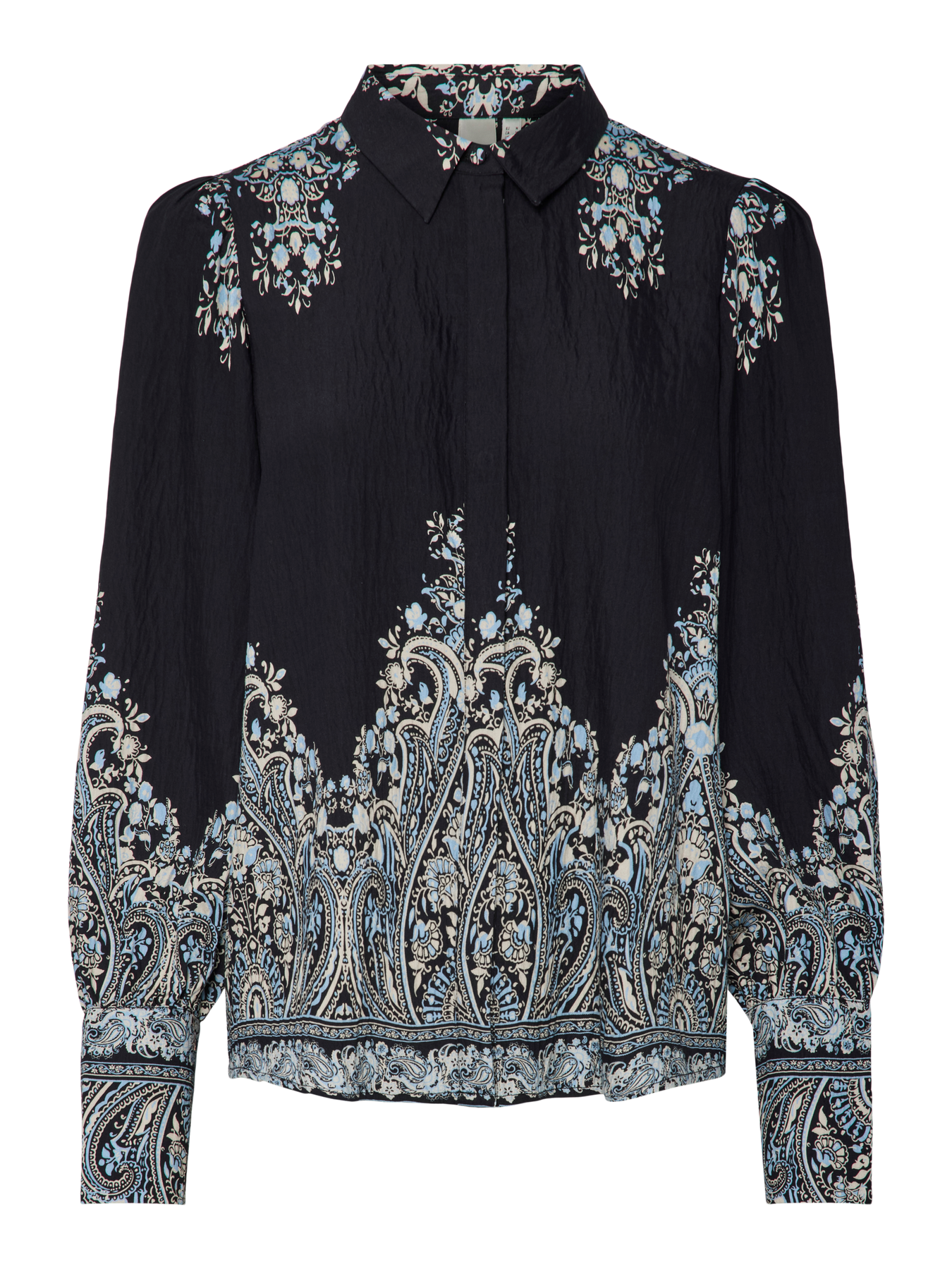 Yasbirma Ls Skjorta - Black Birma Print