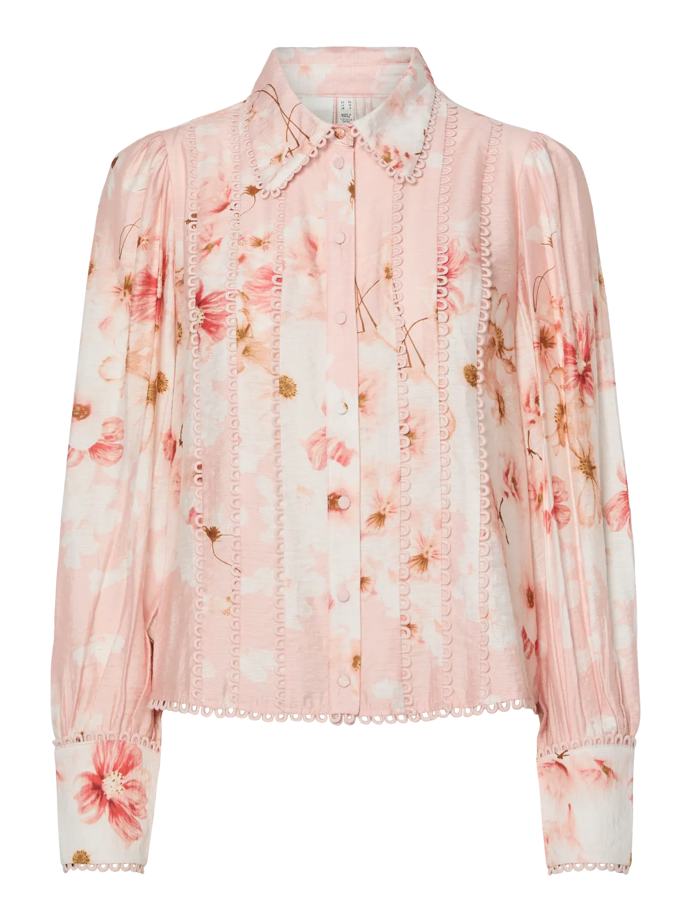 Yasbilla Ls Skjorta - Chintz Rose Billa Aop