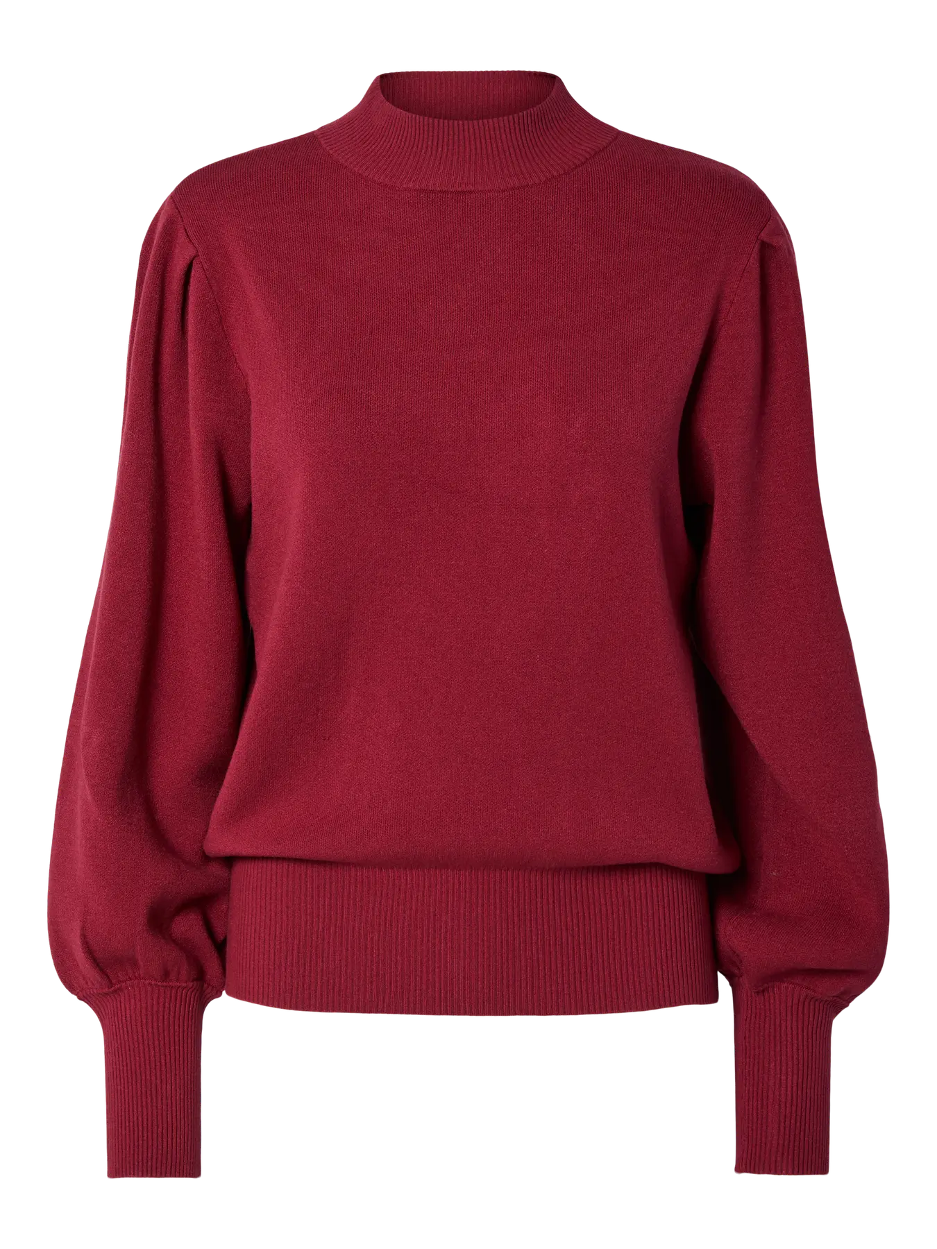 Yasfonny Ls Knit Pullover - Tibetan Red